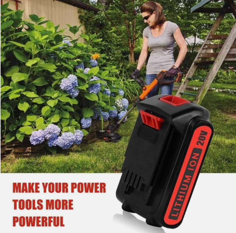 2Pack for Black and Decker 20V 3.6Ah Lithium Max Battery 20 Volt LBXR20 LBXR2020