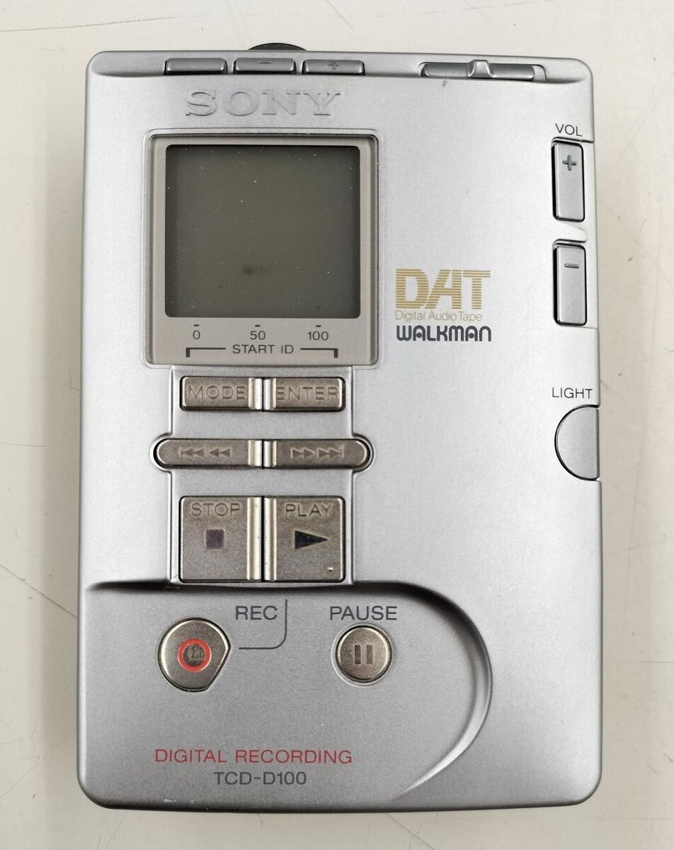 Sony TCD-D100 Portable DAT Walkman Digital AudioPlayer from Sony TCD-D100 Portable DAT Walkman Digital AudioPlayer from