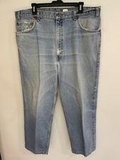 Vintage Levi's 540 Brown Tab Light Wash Jeans Men's 40 x 30