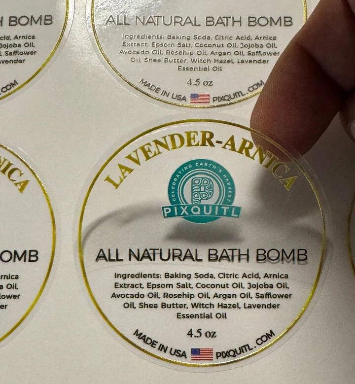 100 adesivos transparentes personalizados, etiquetas transparentes adesivos transparentes impressão a granel - Imagem 3 de 4