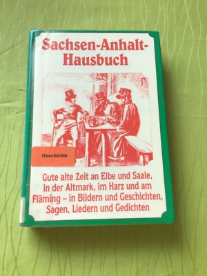 Sachsen-Anhalt- Hausbuch Erste Ausgabe 1995 Verlag der Nation
