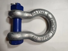 Zoro Select 8064005 Anchor Shackle,19,000 Lb. Work Load,