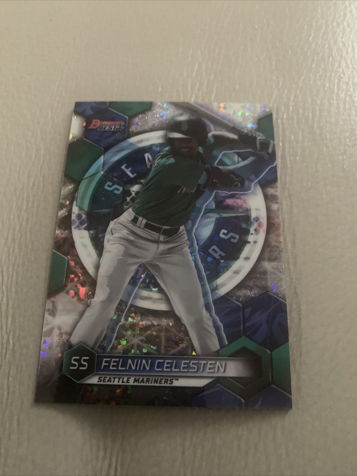 2023 Bowman's Best Felnin Celesten Mini-Diamond Refractor # 143/299