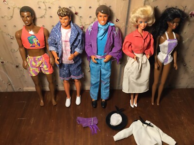 Barbie Navy Année 1990 - Poupée Mannequin Blonde Avec Tenue, Neuve Sous Emballage