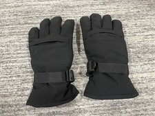 Men's Winter Gloves Black - Goodfellow  Co Medium