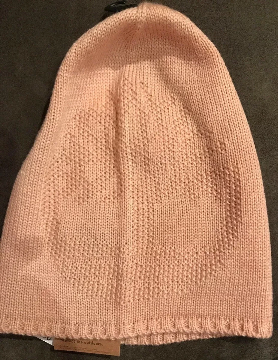 Timberland Women s Slouchy Woven Beanie Pink One Size