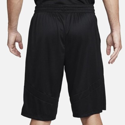 Nike Dri-Fit Dry Icon Basketball 11-Inch Shorts Size M Black