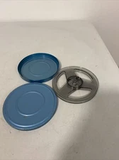 Vintage Scotch 3M Empty Reel In Blue Case