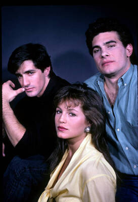 Robert Tyler Noelle Beck Richard Steinmetz in Loving 1989 TV Old Photo 1