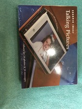 Sharper Image Talking Pictures Album For 24 Pictures And 24 Messages Brand New