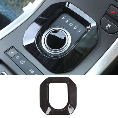 Fit For Range Rover Evoque 2012-2019 Wood Grain Central Console Gear Shift Frame