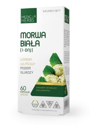 Mulberry Weiß Maulbeere Extrakt 640mg 60 Kap.- Morus Alba/richtigen Zuckergehalt