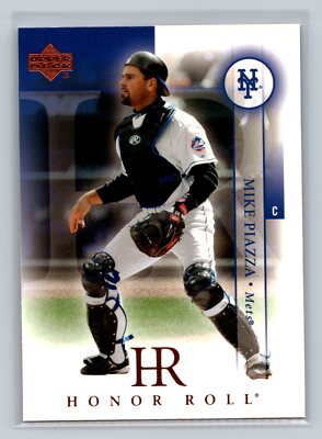 Mike Piazza 2003 Upper Deck Honor Roll #7 New York Mets Baseball Card C8