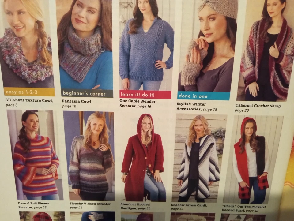Defining Crochet Magazine Winter 2020 Crochet Sweater Patterns Crochet! - Image 4 of 4
