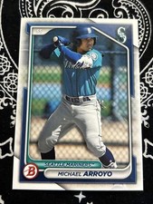 2024 Bowman Base Prospect #BP-97 Michael Arroyo  - Seattle Mariners