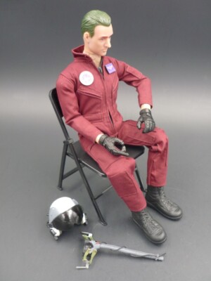 Jet Pilot 1/6 Ganzkörper, braune Uniform