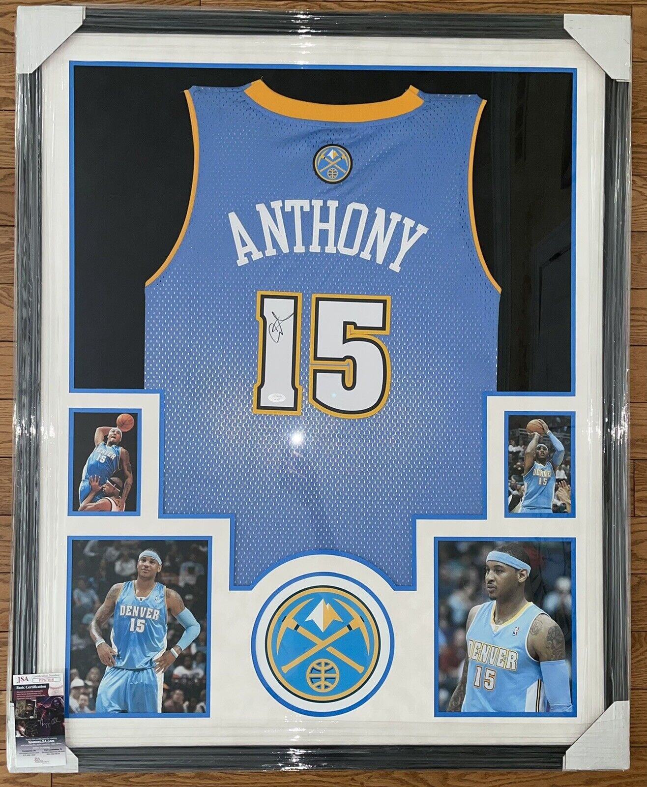 Carmelo Anthony Autographed Jersey