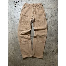 30x34 Carhartt thrashed paint splatter double knee pants