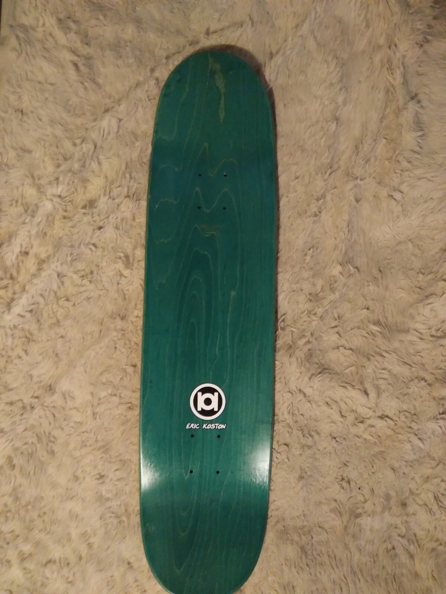 New 101 Eric Koston Hockey Screened Reissue Skateboard girl world