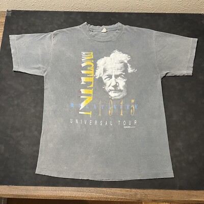 Albert Einstein Shirt Andazia Vintage Distressed Shirt Faded Alice in Wonderland