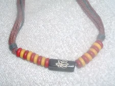 Bone Cotton Design Adjustable Necklace Jewelry Accessories Unisex Cool Hip Sale