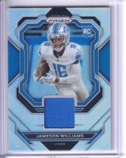 2022 Prizm JAMESON WILLIAMS Lions Premier Jerseys #9  (PJ-JW)