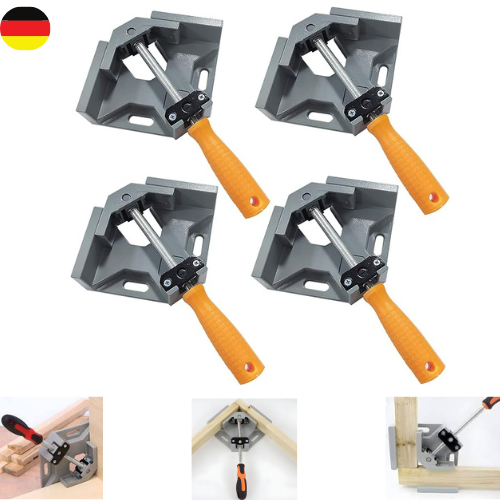 4 Stück Winkelspanner 90 Grad, Aluminium-Legierung Eckspanner, Mit Swing - Bild 1 von 1