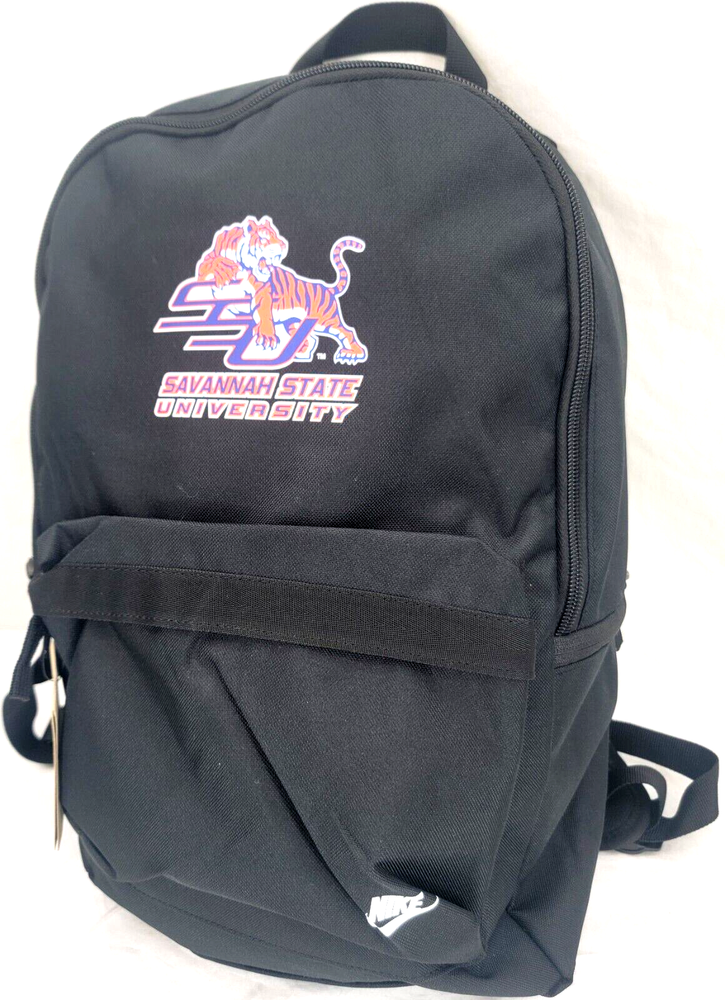 Savannah State University Tigers Nike Heritage 2.0 Book Backpack for School and Travel