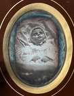 Daguerreotype 1/4 Of Plate Mary À Paris Circa 1850. Bébé. post Mortem
