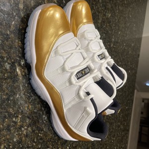 2016 Nike Air Jordan 11 XI Low Gold 