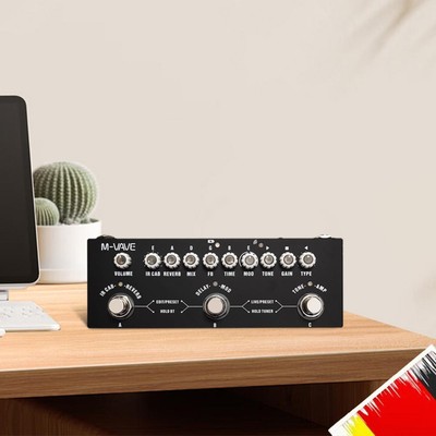 Digitales Multieffekt-Gitarrenpedal Delay Reverb MOD IR Cab Kombiniertes Effektp