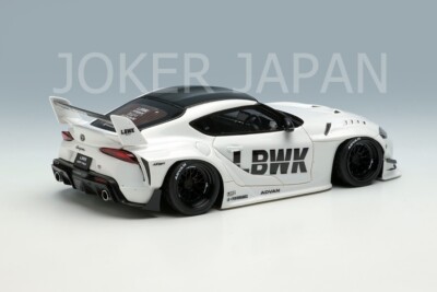 Make Up EIDOLON 1/43 LB WORKS GR Supra (LD97 wheel) White LB017A