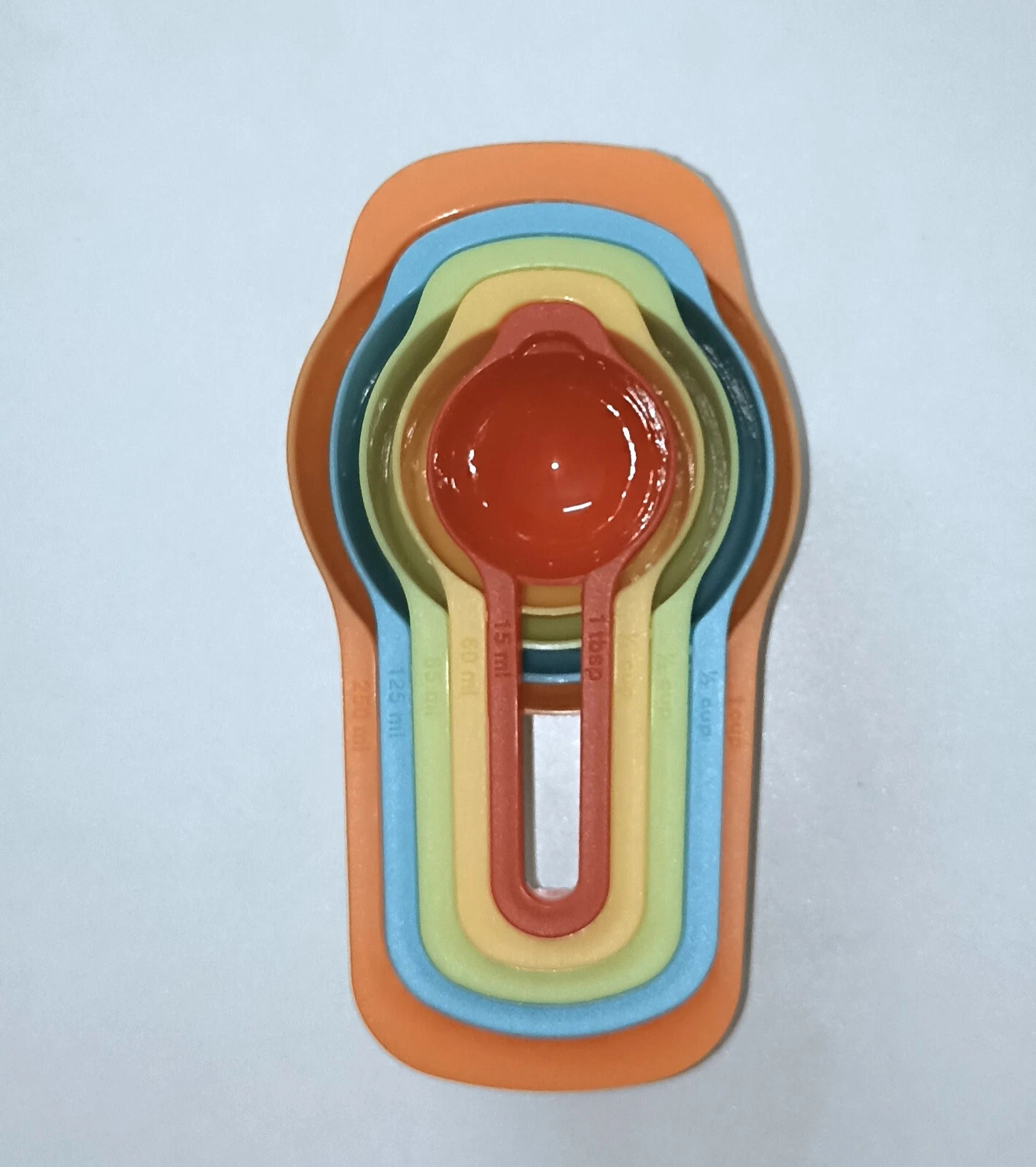 6Pcs Colorful Measuring Cup & Spoons Set Cooking Kitchen Home Baking Tool