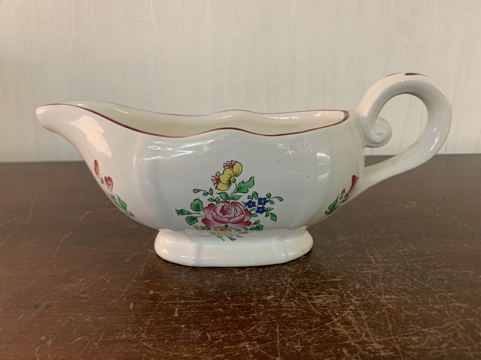 Salsera De Loza De Lunéville Modelo1