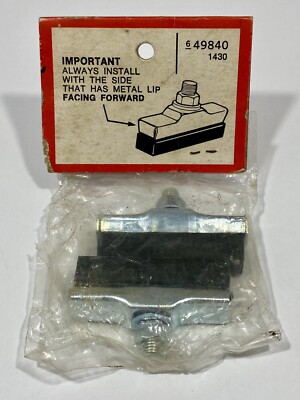 Pair Of Raleigh-Style Rod Brake Blocks/Pads - Threaded Post For Vintage & Classic Bikes