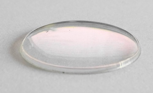 Verre De Montre Robur Rond Diamètre 31.5 Mm Avec Collerette - Neuf, Fabrication Française