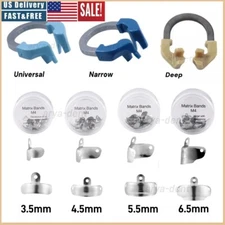 Dental Matrix Bands Sectional Contoured Matrices Clamp for Palodent V3 System