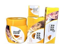 PAW PAW Papaya Clarifying 4 Pc Set Soap, Cream Oil 3.4 fl oz