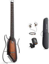 HUSH I Guitar for Travel - Portable Ultra-Light and Quiet Performance Headless A