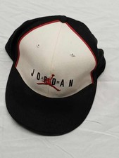 Jordan Jumpman Hat Black Cream Red Flex Fit Youth Size S/M
