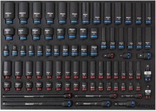 Boxo Master Impact Socket Set 3/8" & 1/2" 81 Pcs in EVA Foam BX751-R