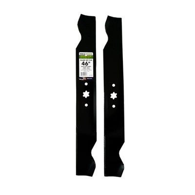 2pk MaxPower 46'' Deck Standard Mower Blade for MTD, Cub Cadet & Troy-Bilt Mower
