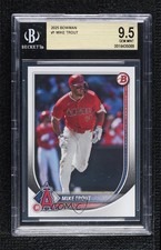 2025 Bowman Mike Trout #1 - Front