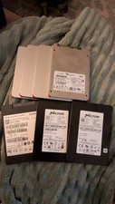 Lot of (7) 256gb 2.5 SSD - Various Brands - S...