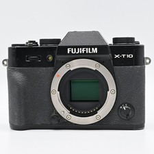 FUJIFILM X-T10 Black Mirrorless Digital Camera Body 16.3MP APS-C