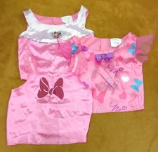 Minnie Mouse Girls Dress up Play Outfits Multicolor Fits Sizes 4-6x 3 outfits 
