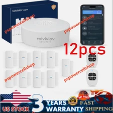 12pcs Wireless Home Burglar Alarm System Camera PIR Motion Sensor Security Alarm