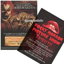 2007 Halloween Horror Nights XVII 17 Rocky Horror Show Universal Studios Handout