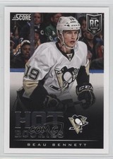 2013-14 Score Hot Rookies Beau Bennett #597 01ks