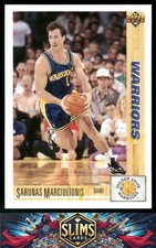 1991-92 Upper Deck Golden State Warriors Sarunas Marciulionis #354b